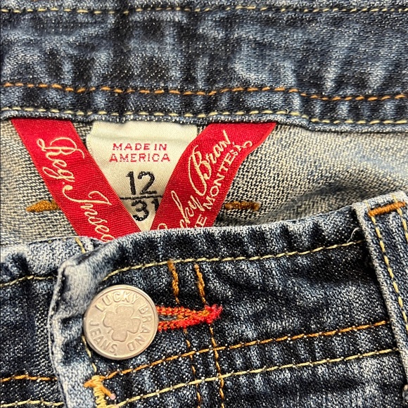 Lucky Brand Dark Blue High Rise Jeans - Picture 2 of 7